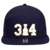 314 Hockey St. Louis Champions 7 Panel Mesh Trucker Snapback Hat
