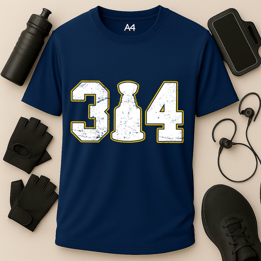 314 Hockey St. Louis Champions Cooling Performance Crew T-Shirt