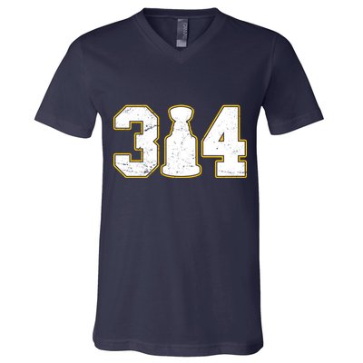 314 Hockey St. Louis Champions V-Neck T-Shirt