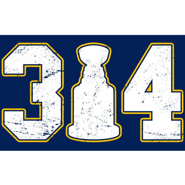 314 Hockey St. Louis Champions Bumper Sticker