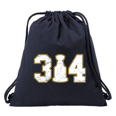 314 Hockey St. Louis Champions Drawstring Bag