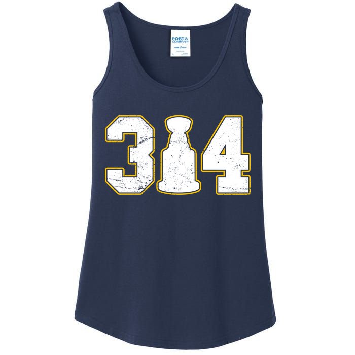 314 Hockey St. Louis Champions Ladies Essential Tank