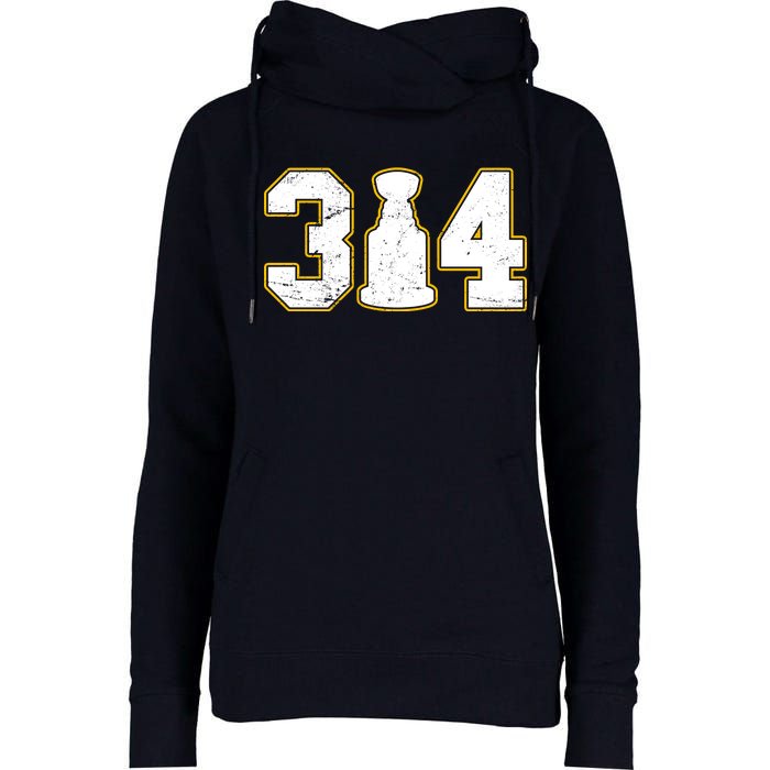 314 Hockey St. Louis Champions Womens Funnel Neck Pullover Hood