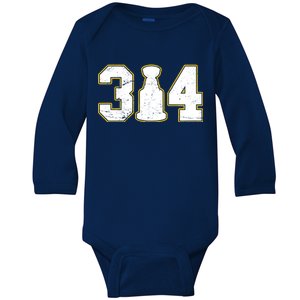 314 Hockey St. Louis Champions Baby Long Sleeve Bodysuit