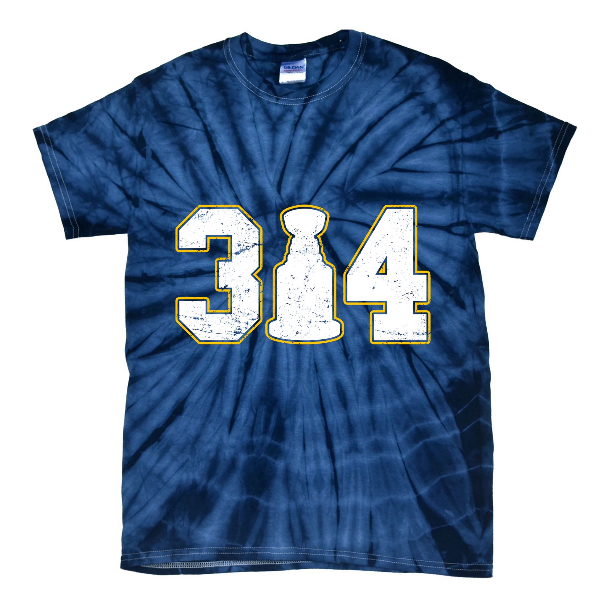 314 Hockey St. Louis Champions Tie-Dye T-Shirt