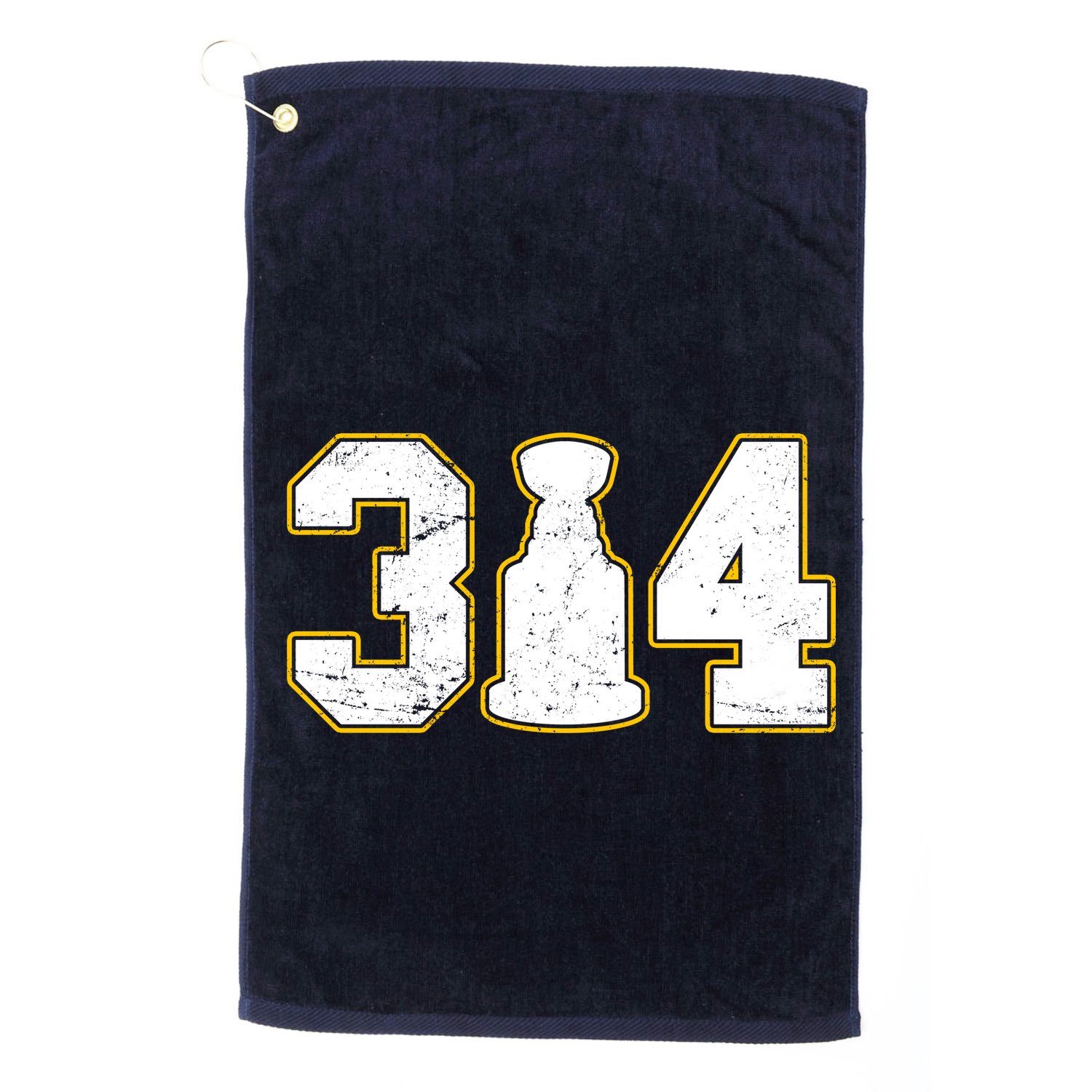 314 Hockey St. Louis Champions Golf Towel