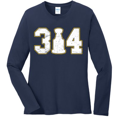 314 Hockey St. Louis Champions Ladies Long Sleeve Shirt