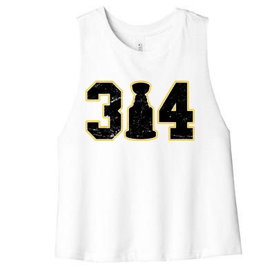 314 Hockey St. Louis Champions Women's Racerback Cropped Tank