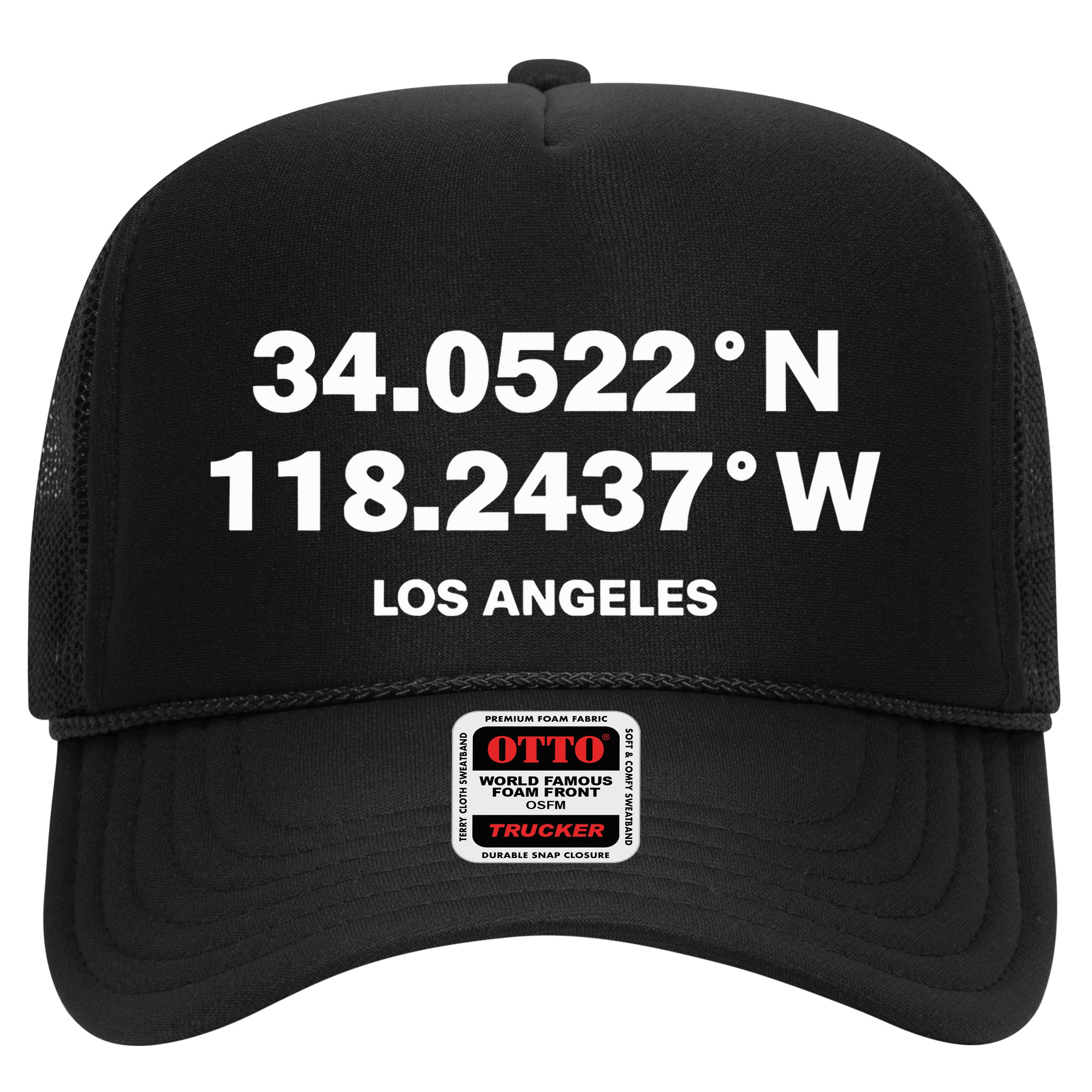 34.0522n 118.2437w Los Angeles Hat