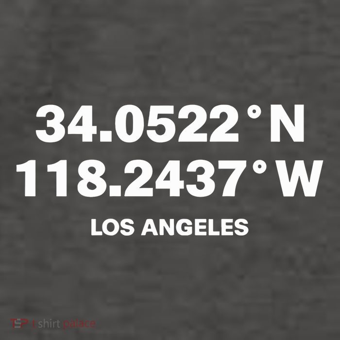34.0522n 118.2437w Los Angeles Vector Backpack