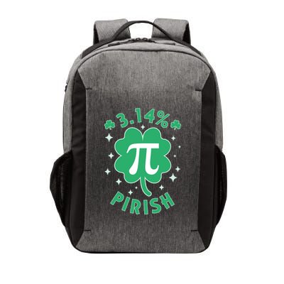 3 14% Pirish Funny Saint Patricks Day Green Math Geek Pi Day Great Gift Vector Backpack