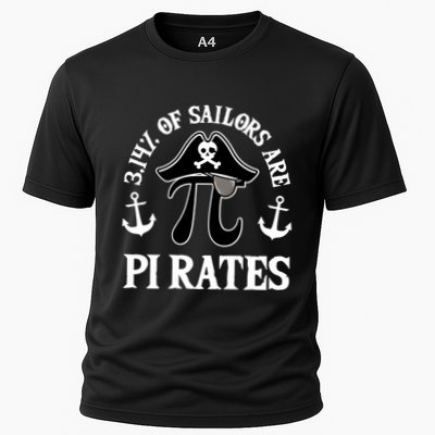 3 14 Percent Of Sailors Are Pi Rates Funny Pirates Pi Day Gift Performance Shirt