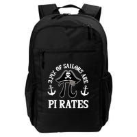 3 14 Percent Of Sailors Are Pi Rates Funny Pirates Pi Day Gift Backpack