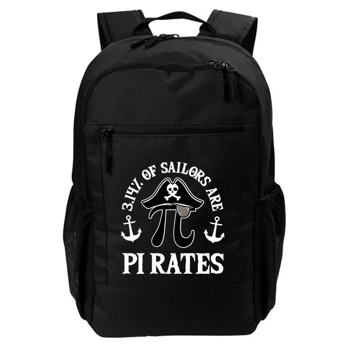 3 14 Percent Of Sailors Are Pi Rates Funny Pirates Pi Day Gift Backpack