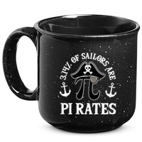 3 14 Percent Of Sailors Are Pi Rates Funny Pirates Pi Day Gift 15oz Campfire Ceramic Mug