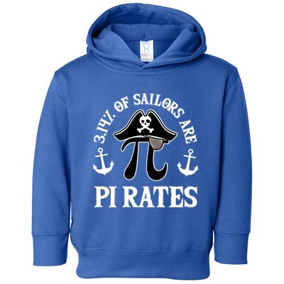 3 14 Percent Of Sailors Are Pi Rates Funny Pirates Pi Day Gift Toddler Hoodie