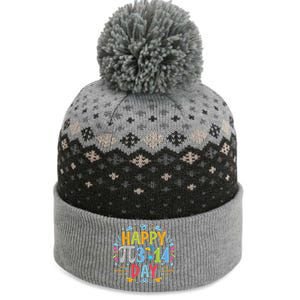 3 14 Pi Day Pie Day Pi Symbol For Math Lovers And Gift The Baniff Cuffed Pom Beanie