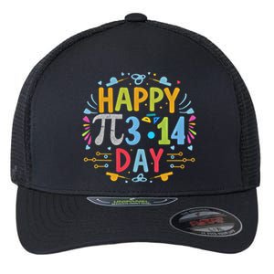 3 14 Pi Day Pie Day Pi Symbol For Math Lovers And Gift Flexfit Unipanel Trucker Cap