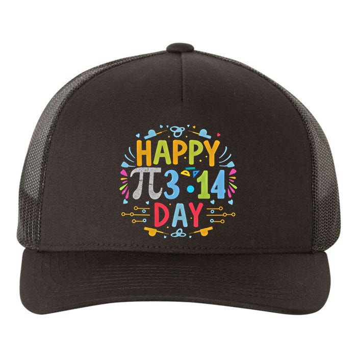 3 14 Pi Day Pie Day Pi Symbol For Math Lovers And Gift Yupoong Adult 5-Panel Trucker Hat