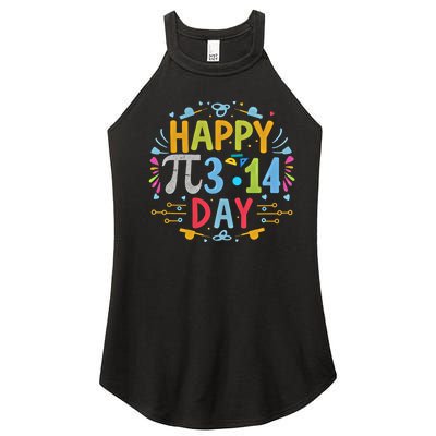 3 14 Pi Day Pie Day Pi Symbol For Math Lovers And Gift Women’s Perfect Tri Rocker Tank