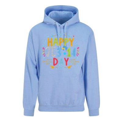 3 14 Pi Day Pie Day Pi Symbol For Math Lovers And Gift Unisex Surf Hoodie