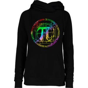 3 14 Pi Math Teacher Happy Pi Day Gift Womens Funnel Neck Pullover Hood