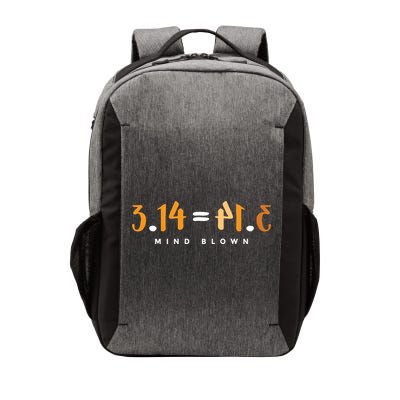 3 14 Pie Mind Blown Funny Math Pi Day Mathematics Gift Vector Backpack