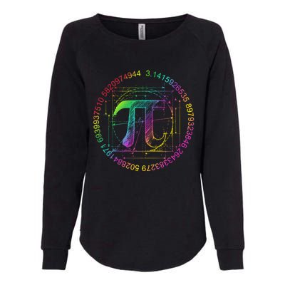 3 14 Pi Math Teacher Happy Pi Day Gift Womens California Wash Sweatshirt