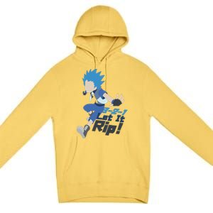 321 Let It Rip Anime Premium Pullover Hoodie