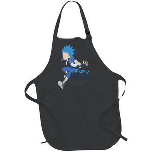 321 Let It Rip Anime Full-Length Apron With Pockets