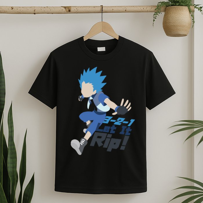 321 Let It Rip Anime T-Shirt