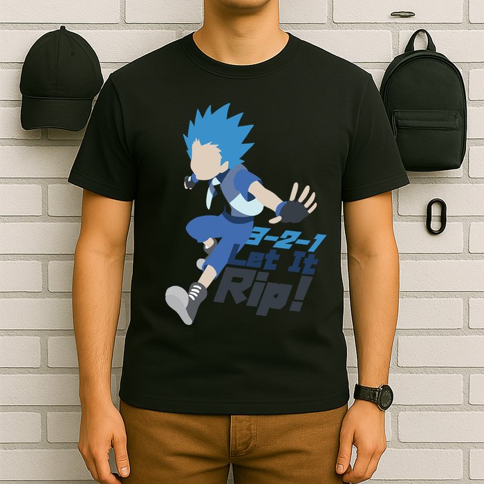 321 Let It Rip Anime T-Shirt