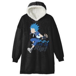 321 Let It Rip Anime Hooded Wearable Blanket