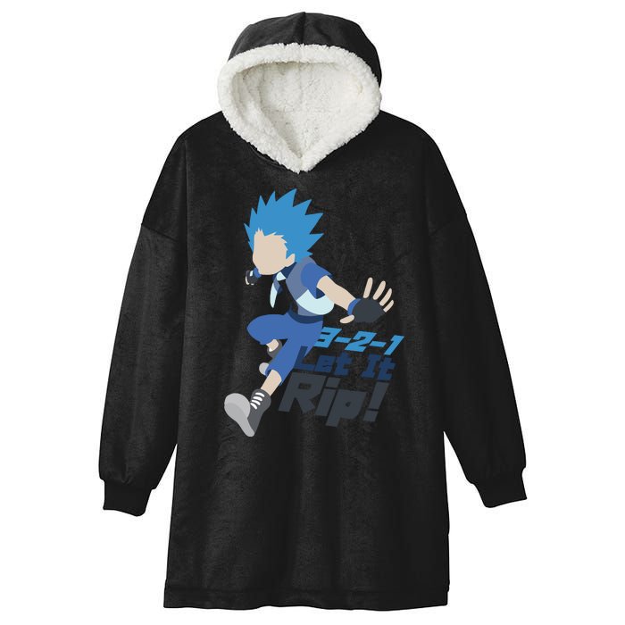 321 Let It Rip Anime Hooded Wearable Blanket