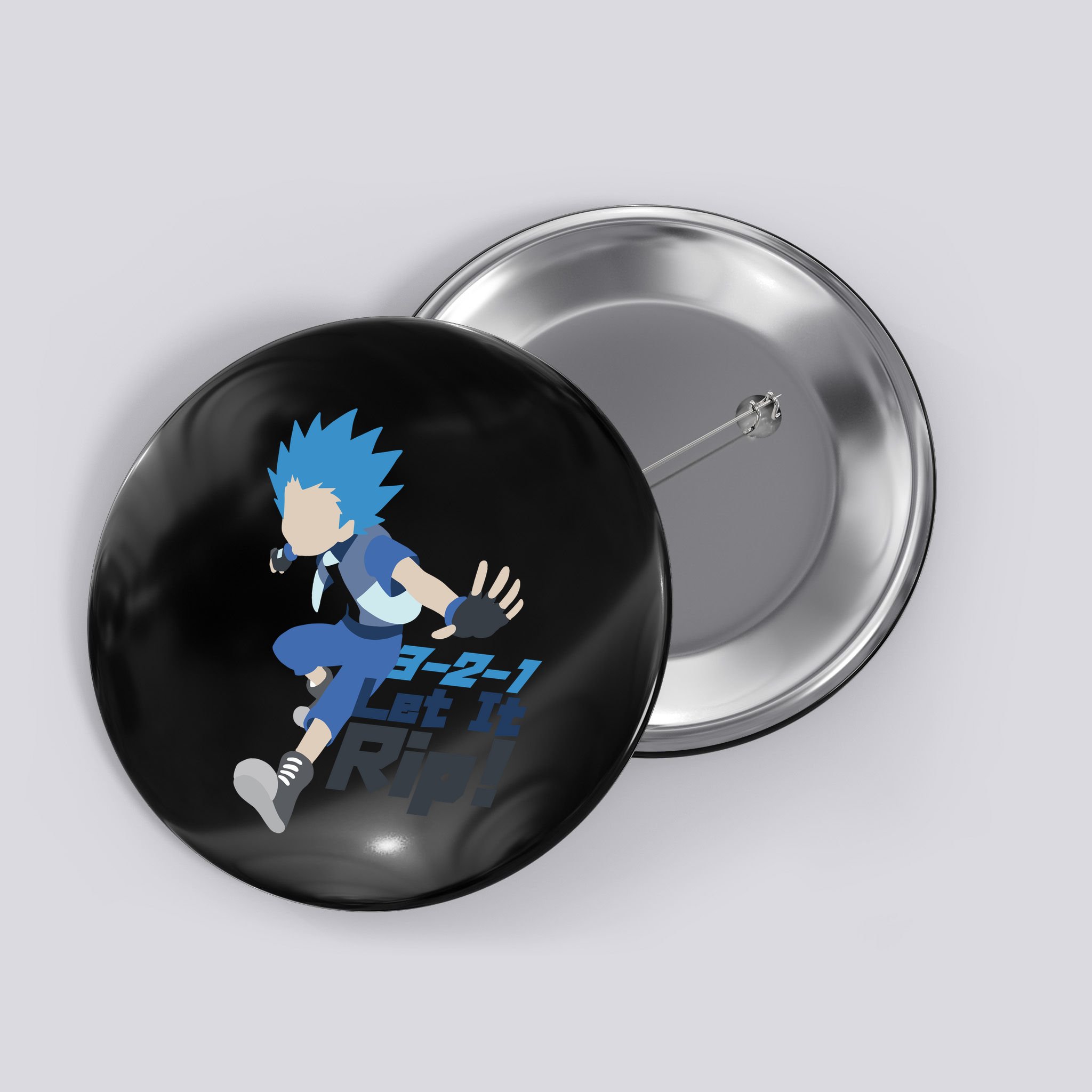 321 Let It Rip Anime Button