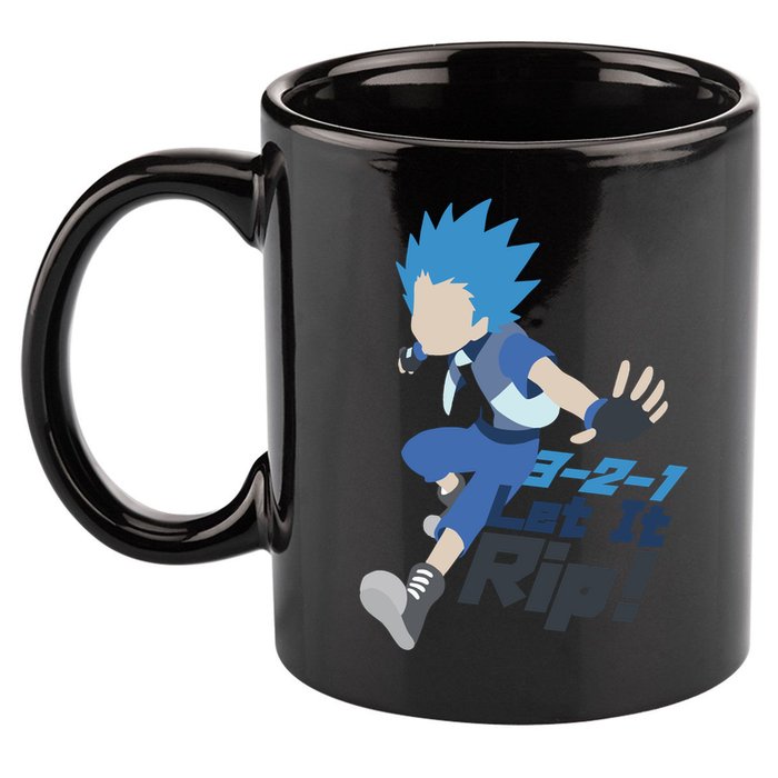 321 Let It Rip Anime 11oz C Handle Ceramic Mug