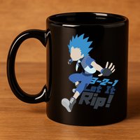 321 Let It Rip Anime 11oz C Handle Ceramic Mug