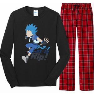 321 Let It Rip Anime Long Sleeve Pajama Set