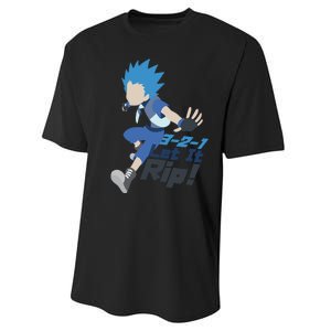 321 Let It Rip Anime Performance Sprint T-Shirt