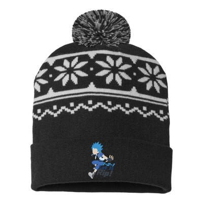 321 Let It Rip Anime USA-Made Snowflake Beanie