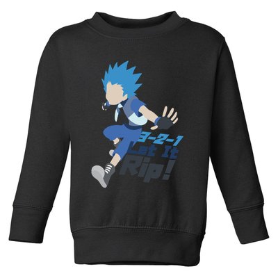 321 Let It Rip Anime Toddler Sweatshirt