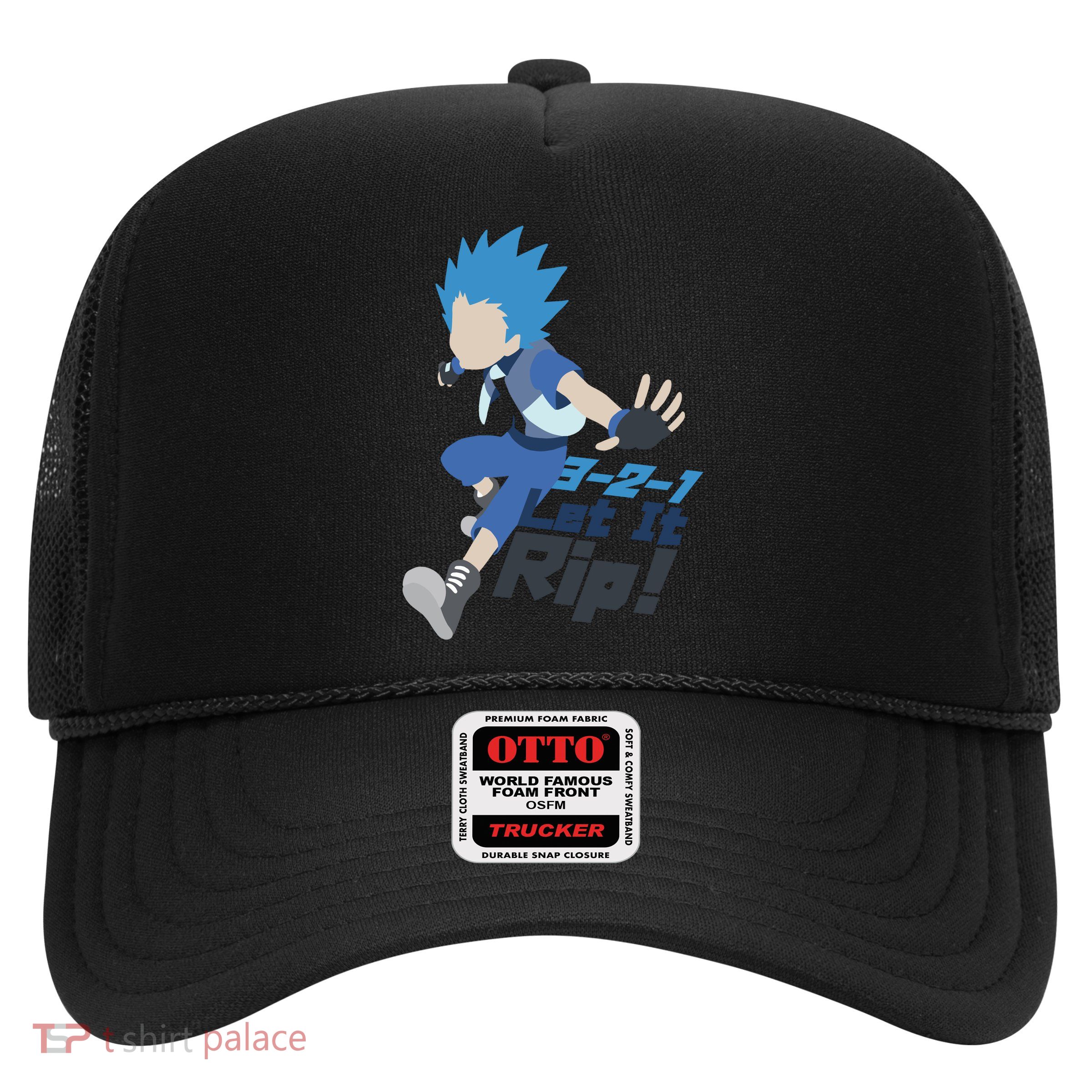321 Let It Rip Anime Trucker Hat