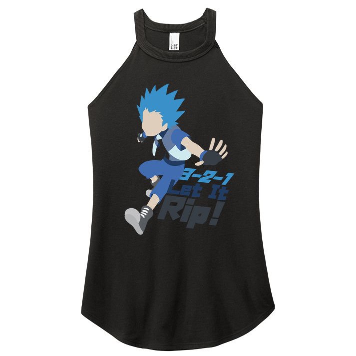 321 Let It Rip Anime Women's Perfect Tri Rocker Tank