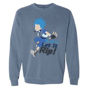 321 Let It Rip Anime Garment-Dyed Sweatshirt