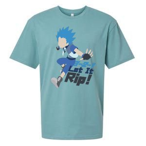 321 Let It Rip Anime Sueded Cloud Jersey T-Shirt