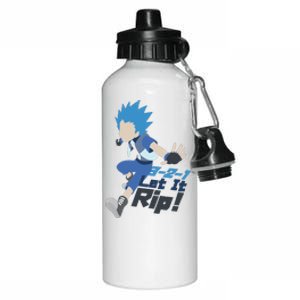 321 Let It Rip Anime Aluminum Water Bottle