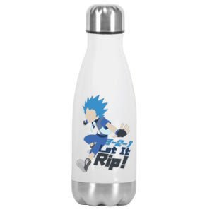 321 Let It Rip Anime Stainless Steel Insulated Water Bottle