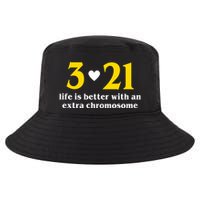 3 21 Life Is Better With An Extra Chromosome Down Syndrome Cool Comfort Performance Bucket Hat