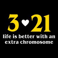 3 21 Life Is Better With An Extra Chromosome Down Syndrome Impact Tech Backpack
