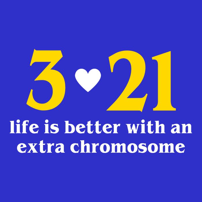3 21 Life Is Better With An Extra Chromosome Down Syndrome Pom Pom 12in Knit Beanie